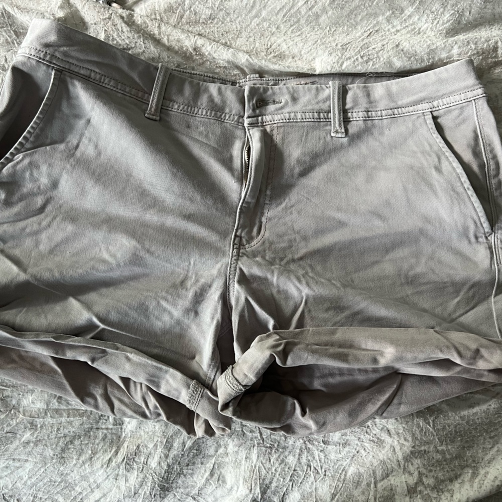 Soft grey shorts